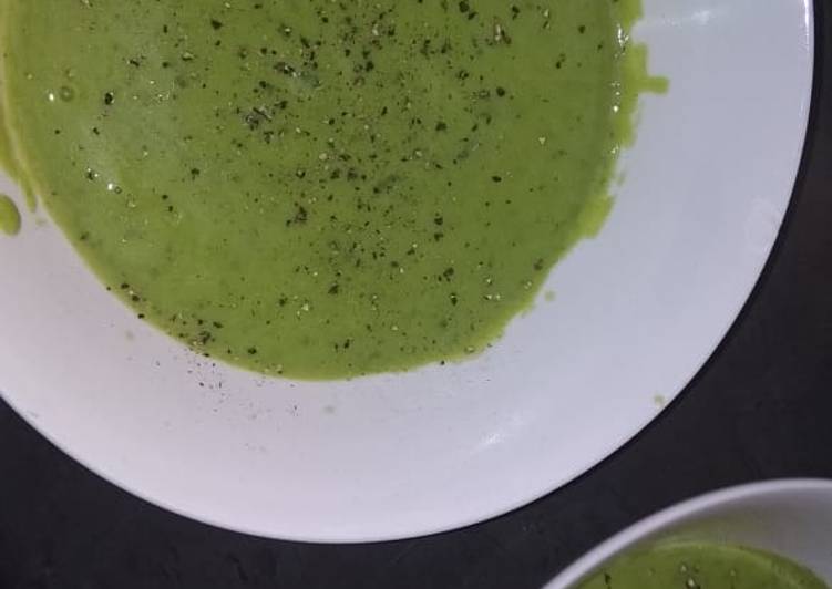 Step-by-Step Guide to Make Homemade Spinach and Broccoli soup