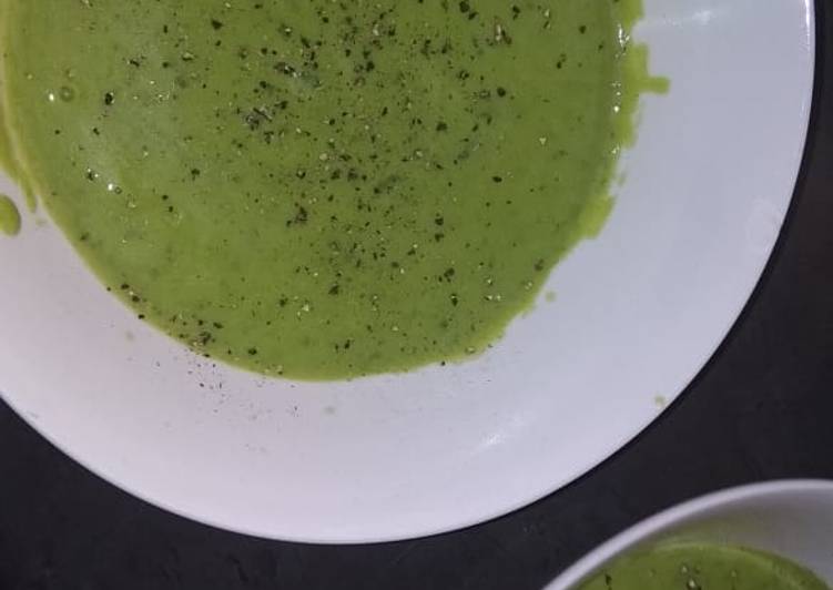 Super Yummy Spinach and Broccoli soup