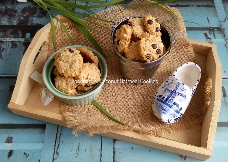 Langkah Mudah untuk Membuat Coconut Oatmeal Cookies Anti Gagal