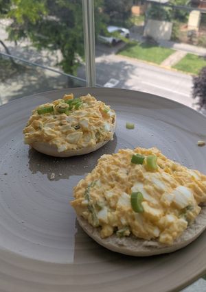 Una foto de Tamago Sando (Sandwich Japonés de Huevo)