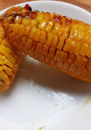 Hình của món Bắp nướng mật ong 🍯.