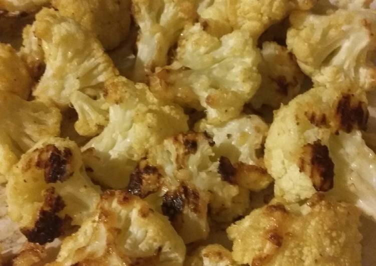 Teach Your Children To Garlic Parmesan Roasted Cauliflower