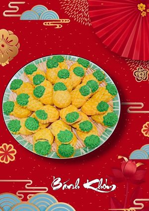 Hình của món Bánh Khóm 🍍.