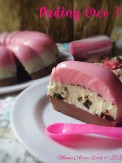 Foto resep Puding Oreo 3 Rasa