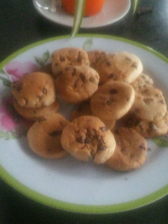 Una foto de Cookies de chips de chocolate