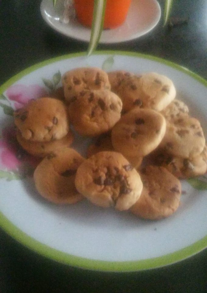 Una foto de Cookies de chips de chocolate
