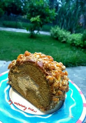 Foto resep Mocca nougat rollcake