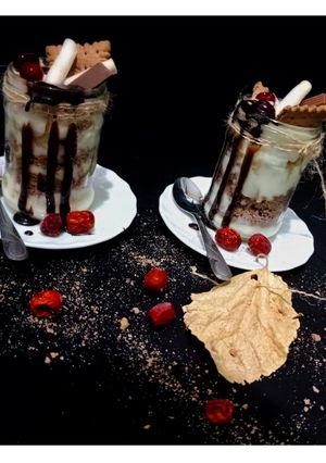 عکسی از دستور ترایفل موز(میوه ای)
