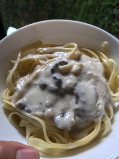 Foto resep Creamy Fettucini Carbonara