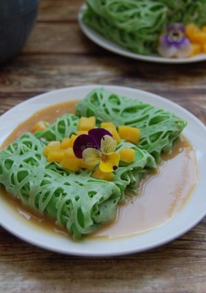 Foto resep Roti Jala Pandan