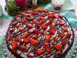Schwarzwälder-Erdbeer-Torte