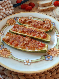 Foto di Barchette di zucchine