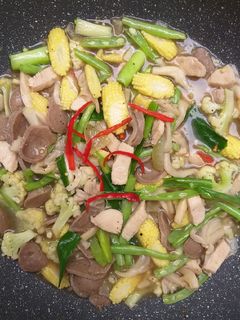 Foto resep Capcay lada hitam