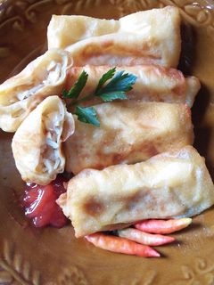 Foto resep Lumpia isi Rebung #jogja