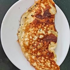 A picture of My Cheese & Onion Omelette.
