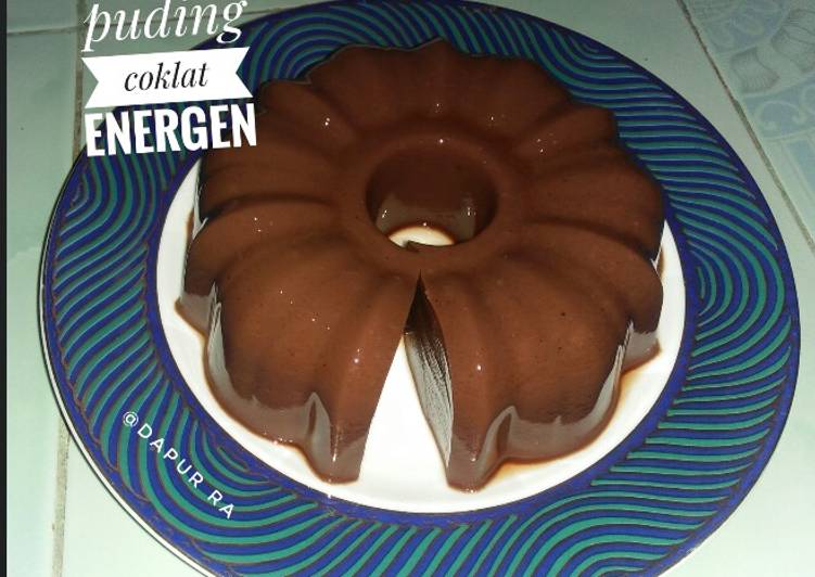 Resep Puding Coklat Energen 😋 Anti Gagal