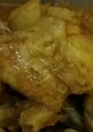 Foto resep Ayam ungkep tinggal goreng