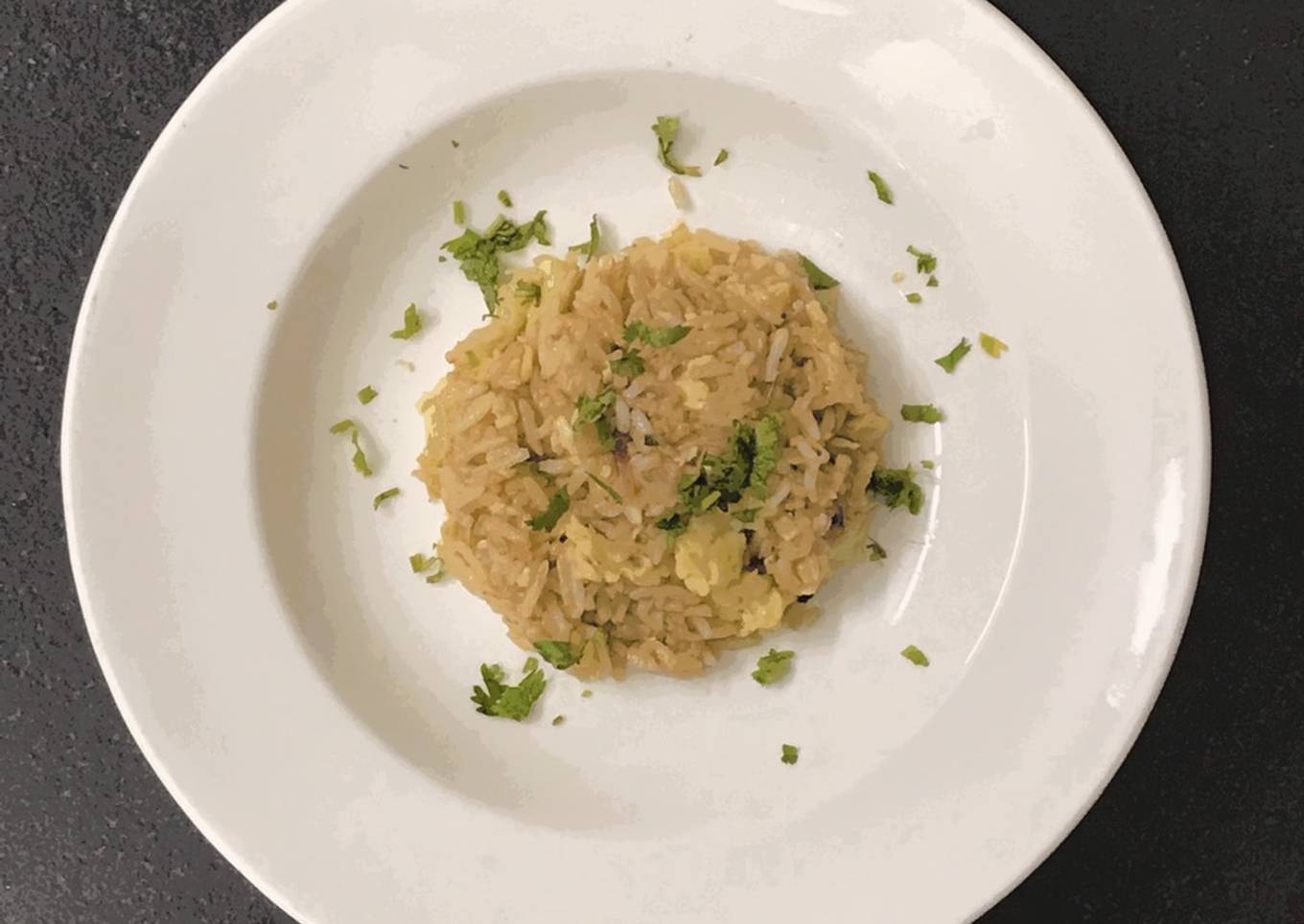 Egg fried rice