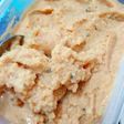 Hummus con harina de garbanzos