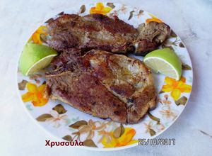 Φωτογραφία της συνταγής Μπριζόλες ή πανσέτες λουκούμι