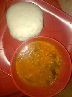 A picture of Alakpa (Beans Soup).
