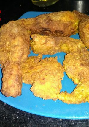 Una foto de Pollo estilo KFC