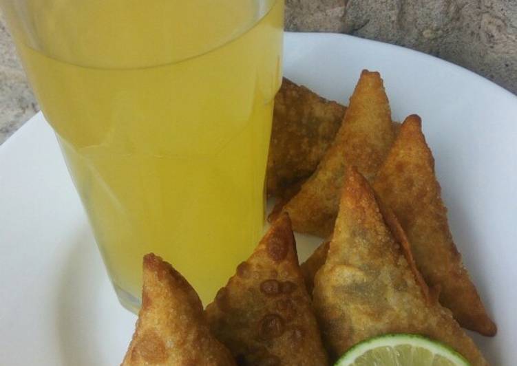 Simple Way to Make Perfect Beef samosas with juice..