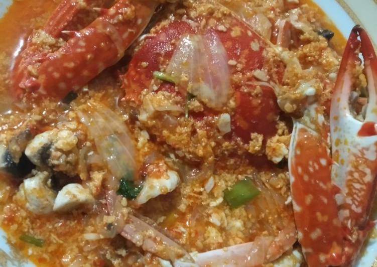 Kepiting rajungan pedas