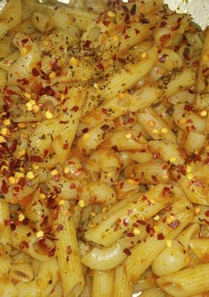 A picture of Red pasta.