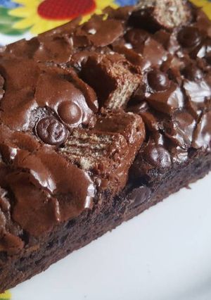 Foto resep Chewy brownies nyoklat