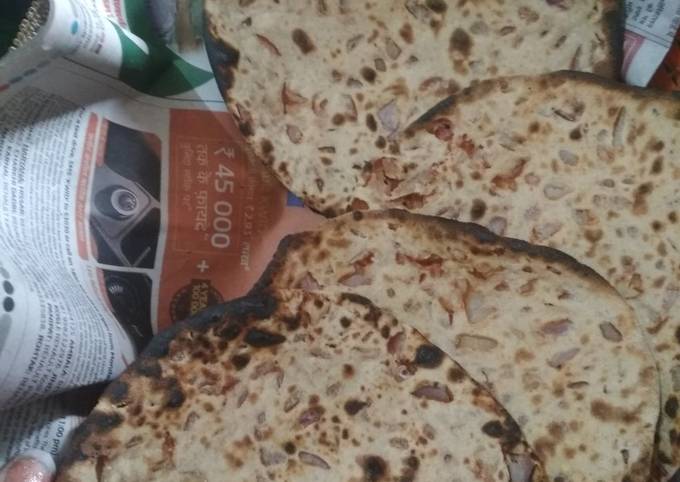 Recipe of Mario Batali Tandori pyaz roti