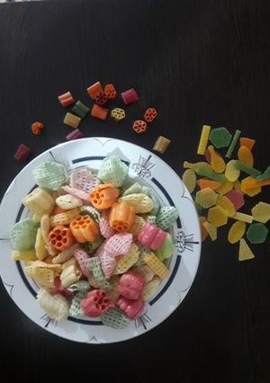 عکسی از دستور پفک هندی آماده