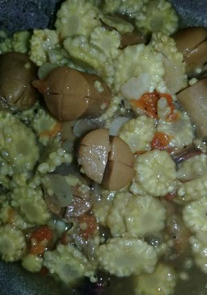 Foto resep Tumis baby corn dan sosis
