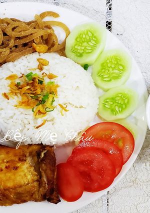 Hình của món Cơm sườn, bì chả.
