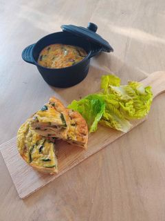 Une photo de Clafoutis aux courgettes