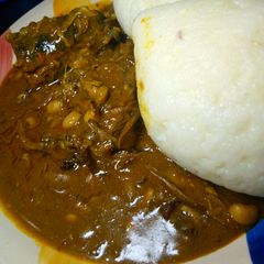 A picture of Miyar Kuka (Baobab Soup) 🍲.