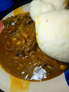 A picture of Miyar Kuka (Baobab Soup) 🍲.