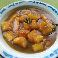 A picture of Kolak singkong mentega.