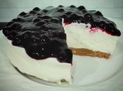 Una foto de queso mascarpone cheesecake