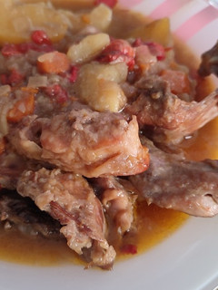 Una foto de Guiso de conejo con patatas