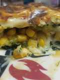 Budín de Espinaca, Brócoli, Choclo y Queso