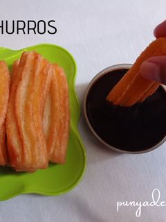 Foto resep Churros Saus Coklat