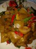 Kikil bakso pedas manis