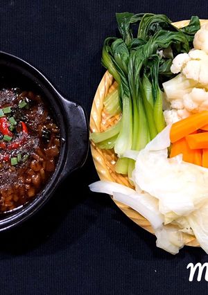 Hình của món Rau củ luộc chấmKho quẹt.
