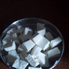 Homemade paneer A picture of Homemade paneer.