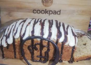 How to Recipe Appetizing Banana Bread with Cream cheese frosting