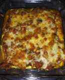 Capeado de zucchini con carne de pavo