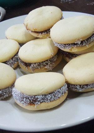 Una foto de Alfajores de maicena