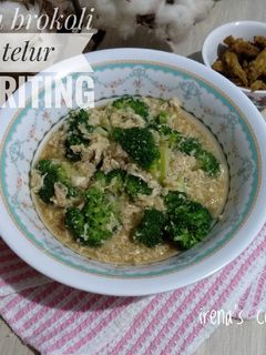 Foto resep Cah brokoli telur keriting