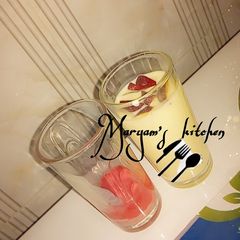 A picture of Fruit custard.